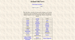 Desktop Screenshot of irelandoldnews.com